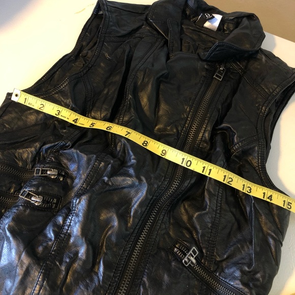 Faux Leather Vest - Picture 4 of 7